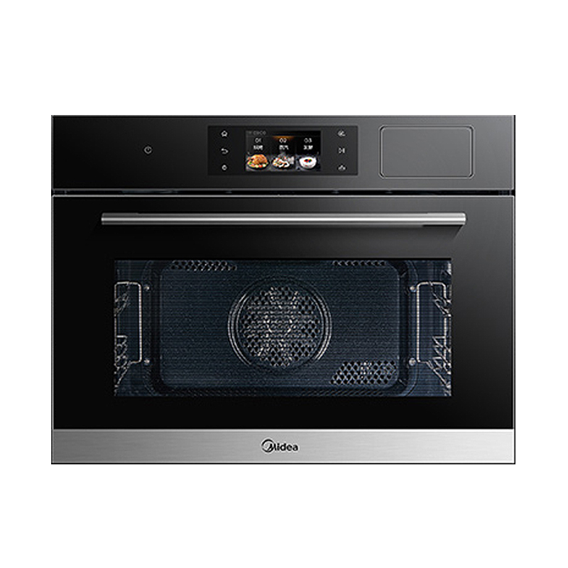 美的（Midea）BS5058W(Q5Pro ) 蒸烤炸一体机嵌入式3合1 TFT彩屏智能交互 Q5Pro 50L大容量搪瓷内胆电蒸烤箱空气炸