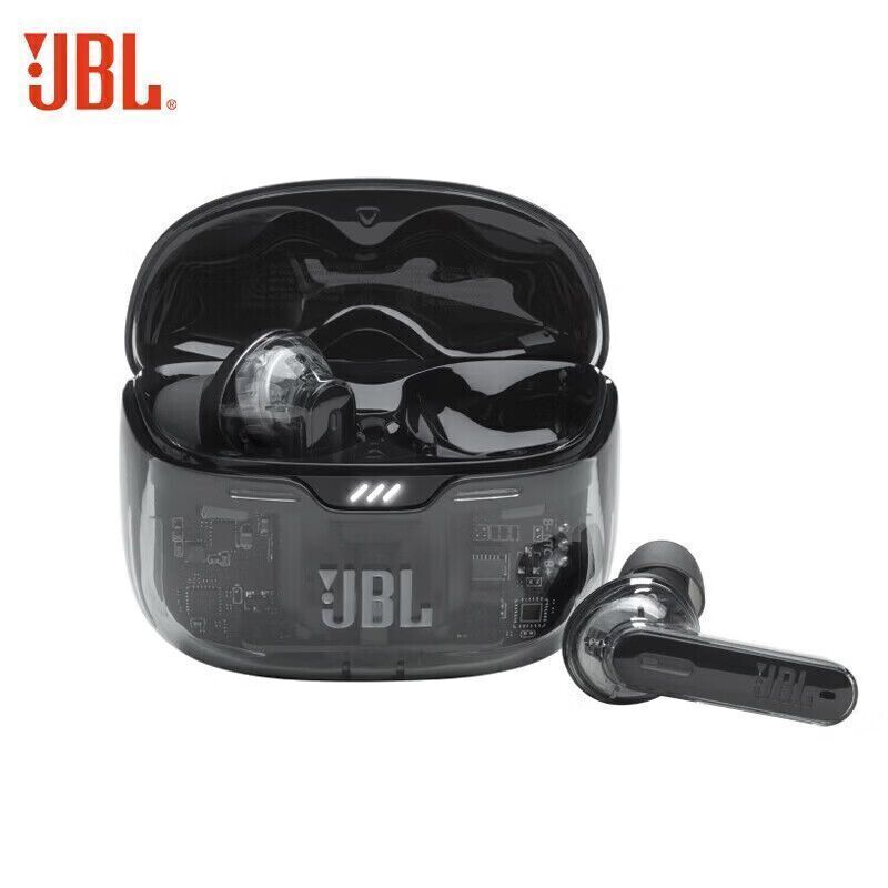 JBL琉璃荚真无线降噪耳机TUEE Beam白色、黑色
