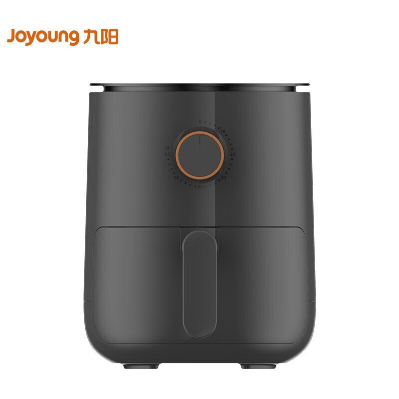 九阳（Joyoung）KL30-VF165 空气炸锅3L大容量家用炸薯条机无油煎炸单旋钮空气炸锅 灰色