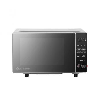 美的（Midea）PC20B3 家用多功能微波炉20升 微烤一体机 智能解冻 大平板均匀加热