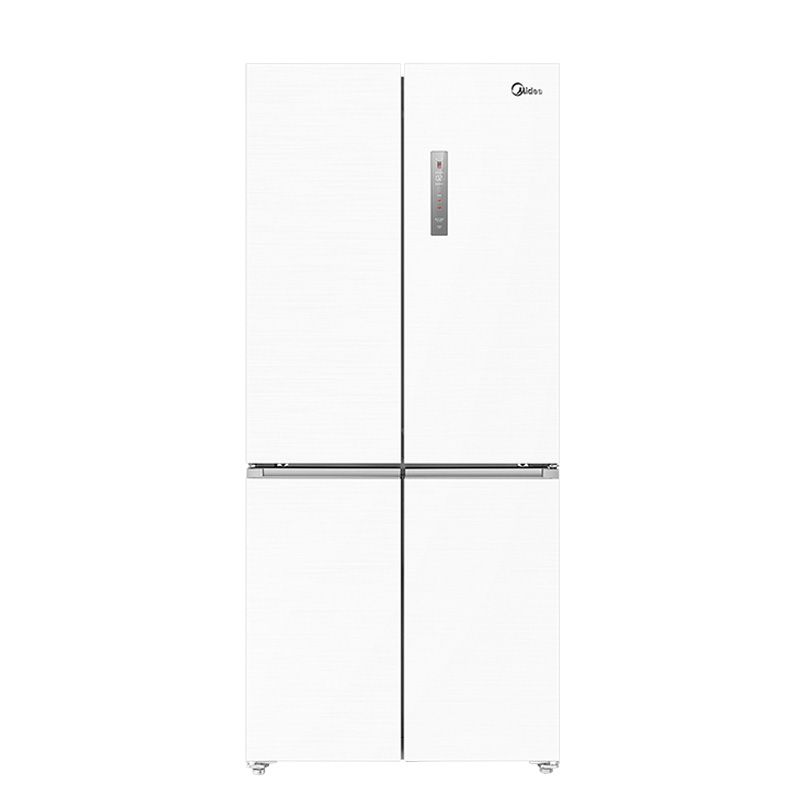美的（Midea） BCD-483WSPZM(E)  60厘米薄系列483升十字双开四开门多门超薄嵌入大容量家用智能电冰箱一级变频