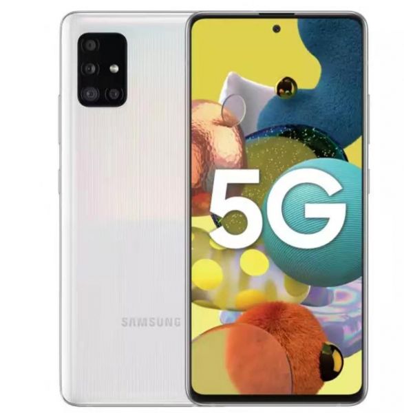 三星:galaxy a51 (sm-a5160 ) 8 128g 5g 清新白